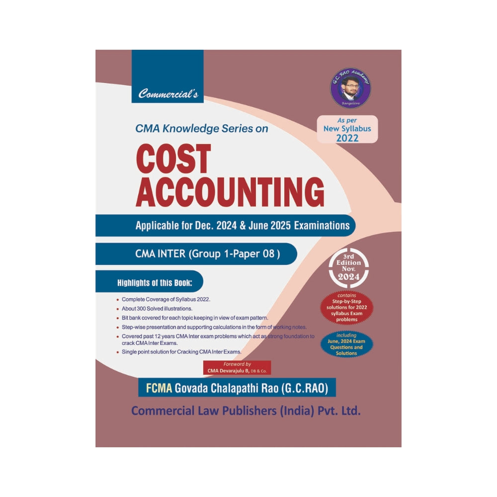 CMA Knowledge Series on Cost Accounting