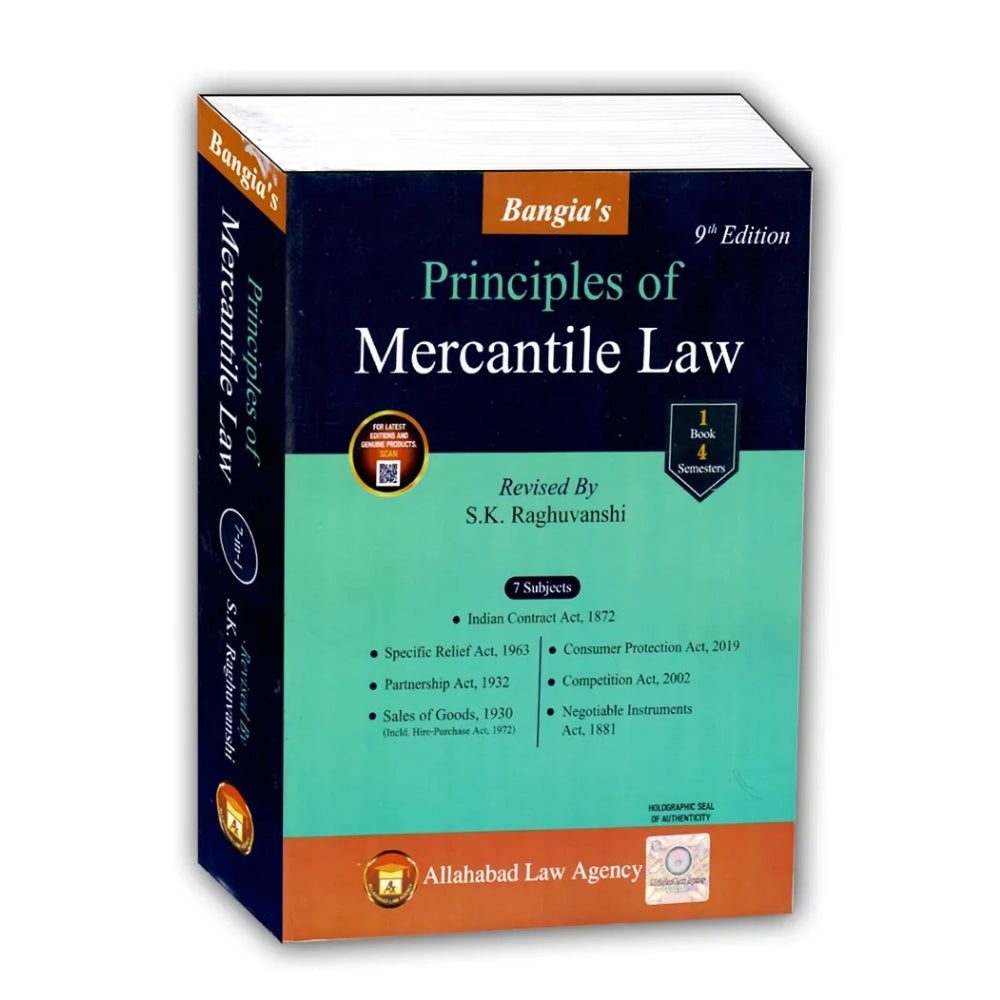 Bangia’s Principles of Mercantile Law Edition 2023